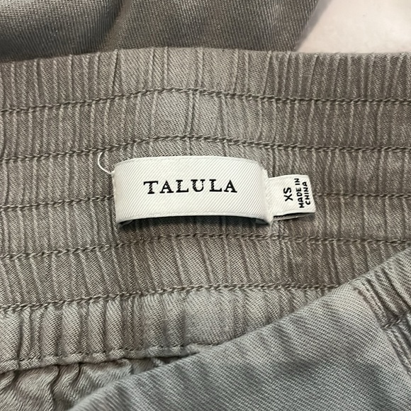 Talula Sullivan Culotte Pants - Grey Size XS - Picture 3 of 4